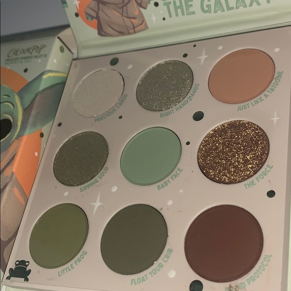 Star Wars Mandalorian colourpop eyeshadow palette - Picture 5 of 6